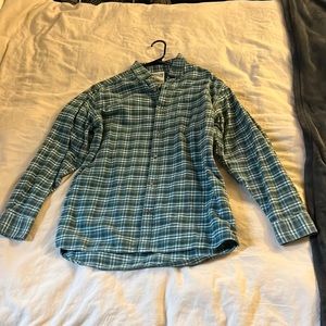 Green medium mountain kaki flannel